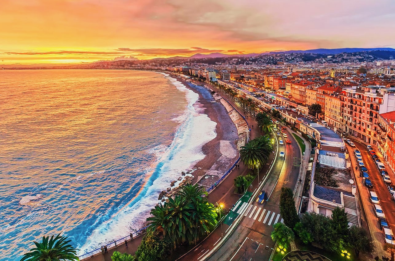 Florence to Nice Côte d’Azur taxi Transfers